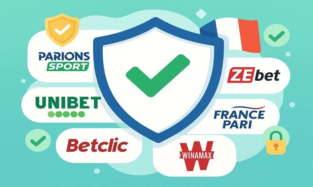 Sites de paris légaux et sécurisés en France avec agrément ANJ