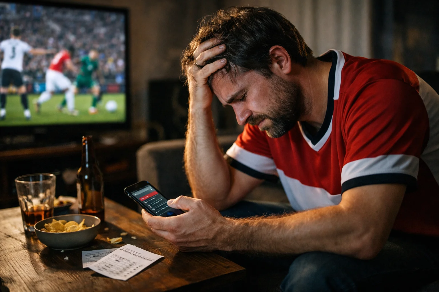 Illustration des erreurs courantes à éviter dans les paris football